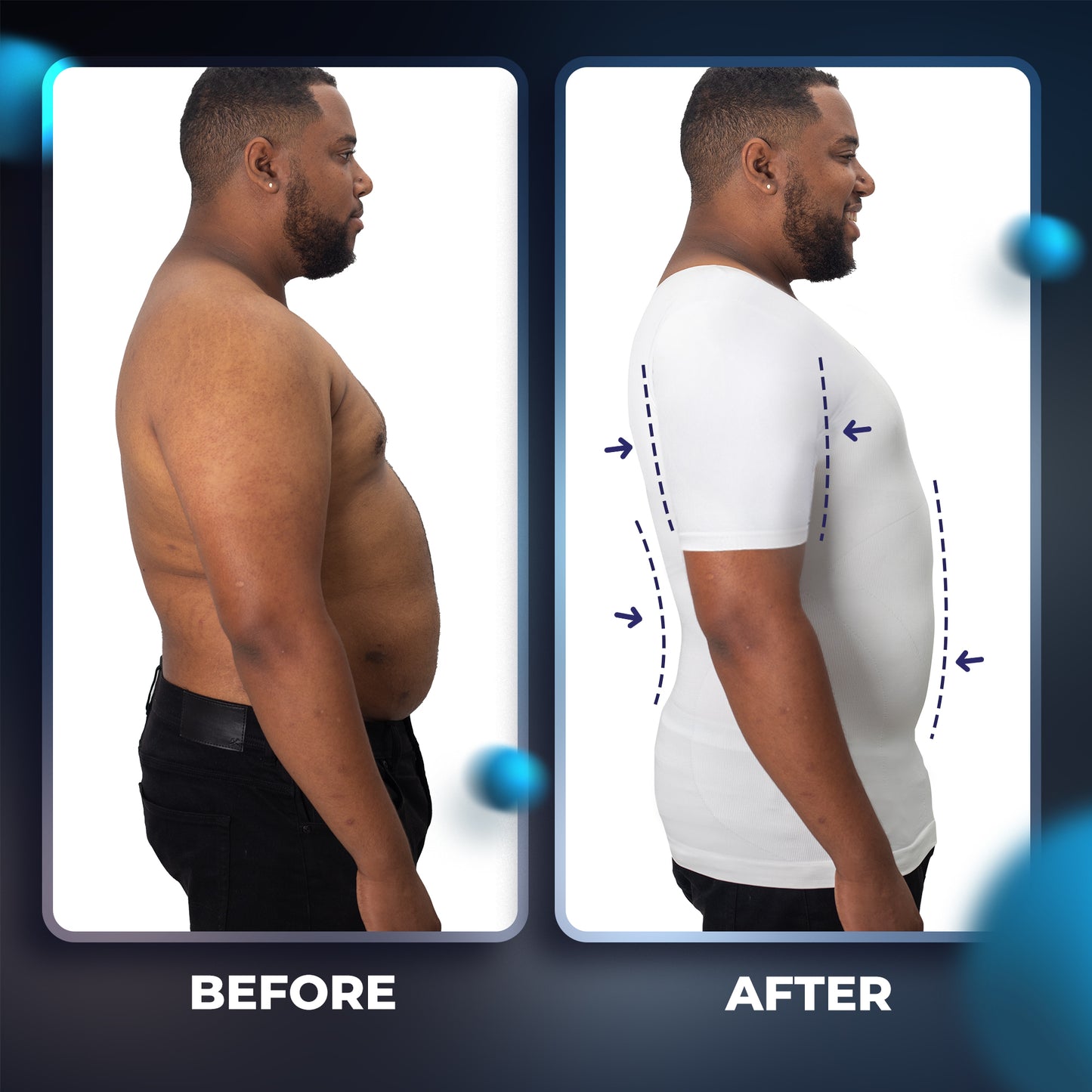 Compression Shirt Short Sleeve | Tall Length - QORELOGIQ