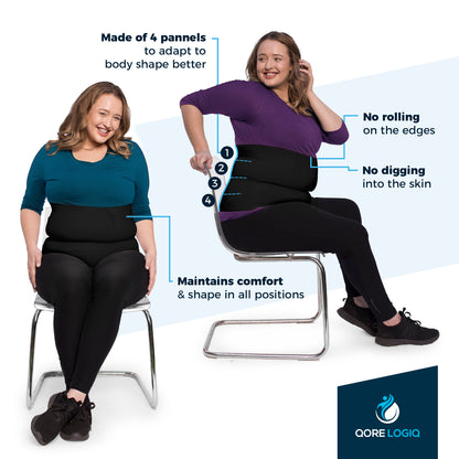 Plus Size 9 Inch Abdominal Binder - QORELOGIQ