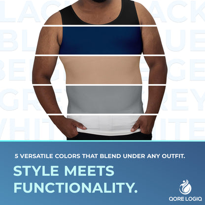 Compression Shirt Tank Top | Tall Length - QORELOGIQ
